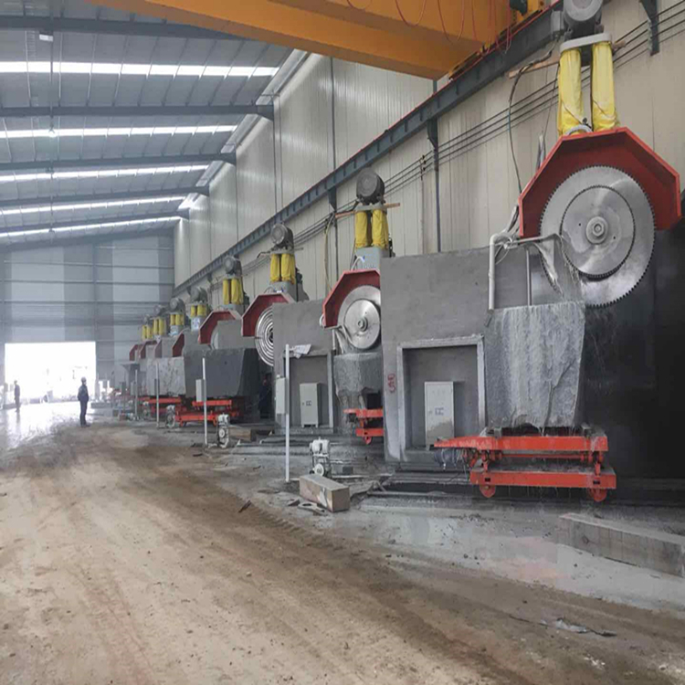 Hydraulic Multiblade block cutter